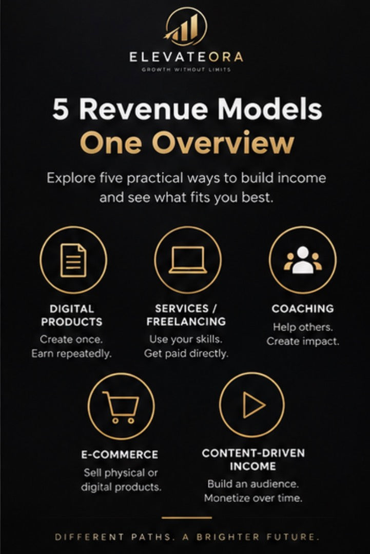 Revenue Models Overview - Free Edition
