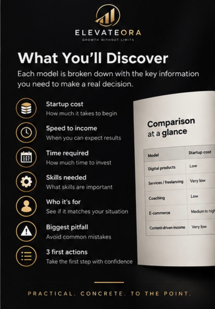 Revenue Models Overview - Free Edition